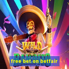 free bet on betfair